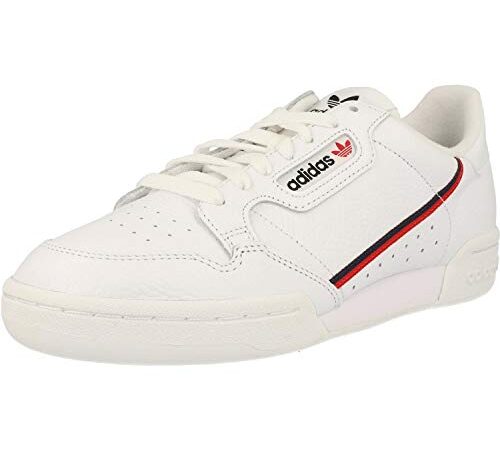 adidas Continental 80, Scarpe da Ginnastica Uomo, White, 42 2/3 EU