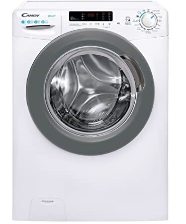 Candy CSS41272DWSE-11 Lavatrice Slim (45 cm) da 7 kg, 1200 giri, Vapore