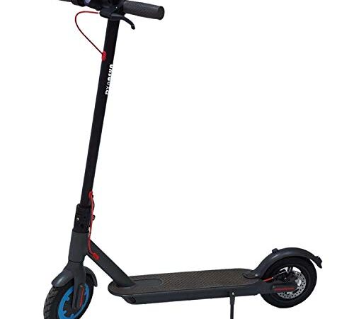 Monopattino Elettrico Pieghevole Dynasun M365 in Alluminio per Adulti Max 500w Batteria 7.8Ah, Velocità Max 25Km/H, Fino a 24 Km Autonomia, Ruote 8.5", Freno a Disco, Max 100Kg