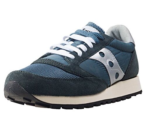 Saucony Jazz Original Vintage, Sneaker Uomo, Blue Navy Silver, 43 EU