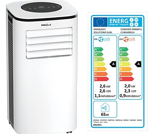 CLIMATIZZATORE PORTATILE COMODO 9000 BTU R290