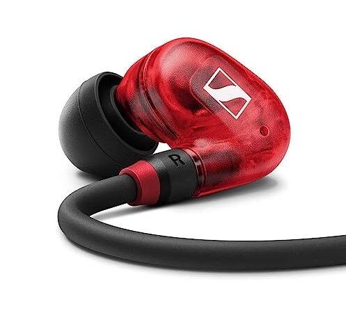Sennheiser IE 100 PRO, cuffie dinamiche per il monitoraggio intrauricolari, rosse