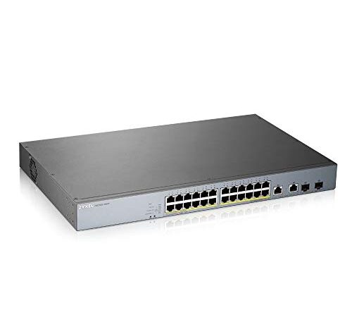 Zyxel GS1350-26HP-EU0101F network switch Managed L2 Gigabit Ethernet (10/100/1000) Power over Ethernet (PoE) Grey