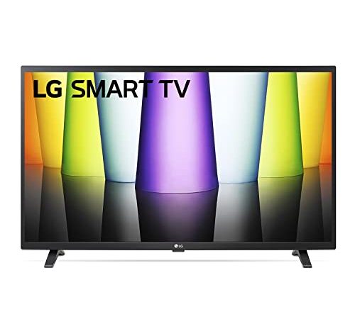 LG 32LQ630B6LA Smart TV 32" HD Ready, TV LED 2022 con Processore α5 Gen 5 con AI, webOS 22, HDR, Wi-Fi, Bluetooth, Game Optimizer, Google Stadia e GeForce NOW, Compatibile con Google Home e Alexa