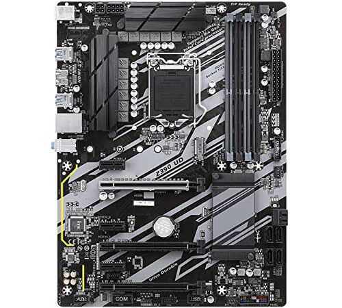WWWFZS Scheda Madre desktopFit for Scheda Madre Gigabyte GA Z390 UD Scheda Madre Desktop LGA 1151 Z390 M.2 Nvme PCI-E X16 Scheda Madre da Gioco