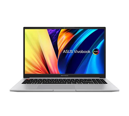 ASUS Vivobook S 15 OLED K3502ZA#B0BSH27XHH, Notebook con Monitor 15,6" OLED Glossy, Intel Core 12ma gen i7-12700H, RAM 16GB, 512GB SSD PCIE, Grafica Intel Iris Xe, Windows 11 Home, Grigio