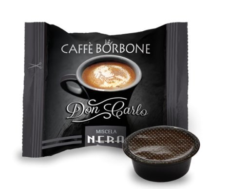 capsule caffè Borbone compatibili a modo mio miscela nera rossa blu oro dek pz. 50 100 200 300 400 500 (50, Miscela nera)
