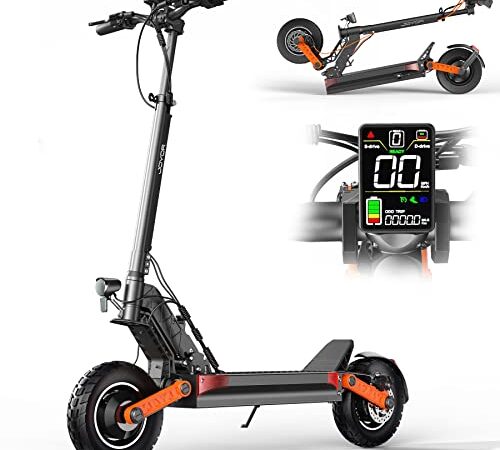 JOYOR S5 Monopattino Elettrico, Capacità Della Batteria 48V 13Ah, Carico Massimo 150 kg, Pneumatici Da 10 Pollici, Uno Scooter Elettrico Pieghevole è un Regalo Per la tua Famiglia.…