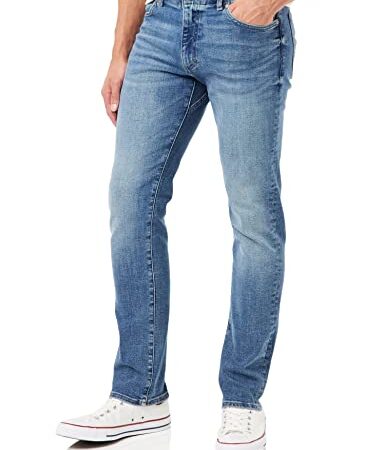 Lee Straight Fit MVP Extreme Motion, Jeans Uomo, Blu (Brady), 36W / 34L