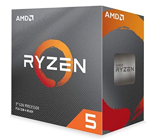 AMD Ryzen 5 3600 Processore (6C / 12T, 35 MB di cache, 4,2 GHz Max Boost)