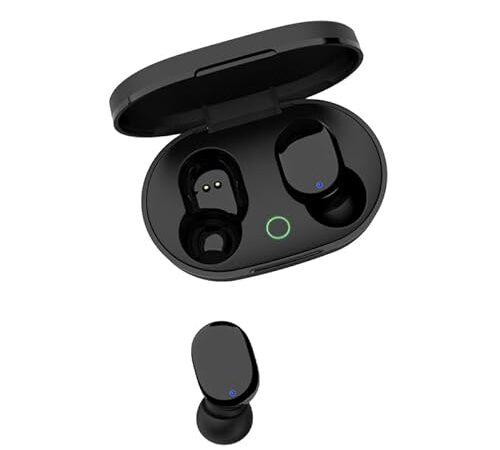 Cuffie Bluetooth 5.1 Auricolari Bluetooth Wireless Sport con 4 HD Microfono ENC Riduzione del Rumore,42 Ore HiFi Stereo Cuffie Senza Fili in Ear,Bassi Profondi,IP7 Impermeabili per IOS Android Nero