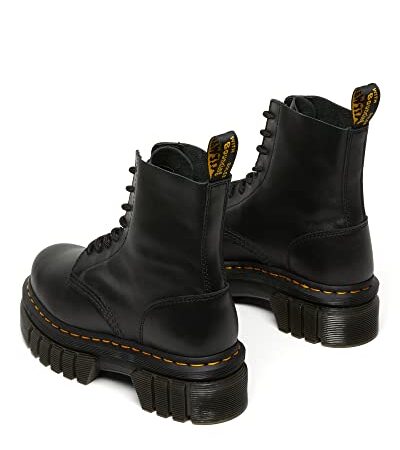 Dr. Martens, bovver Boots Donna, Black, 38 EU