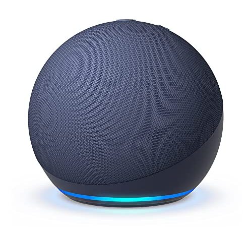 Echo Dot (5ª generazione, modello 2022) | Altoparlante intelligente Wi-Fi e Bluetooth, suono più potente e dinamico, con Alexa | Blu notte
