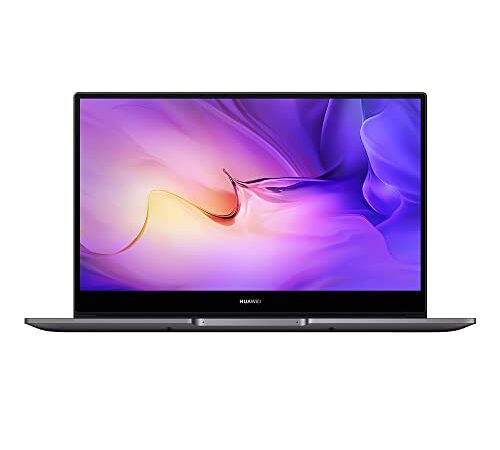 HUAWEI MateBook D 14 Laptop, FullView Comfort Occhi da 14 pollici Ultrabook Notebook PC Portatile, Intel Core i7 di 11a generazione, Wi-Fi 6, RAM 16GB, 512GB SSD, Windows 11, Italiano, Space Gray