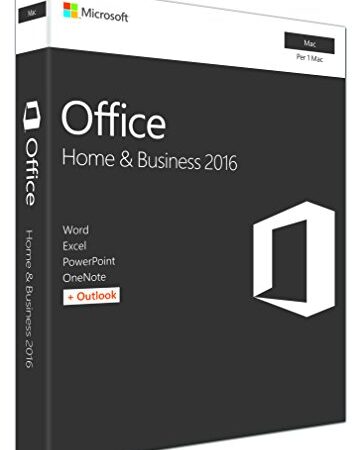 Microsoft Office 2016 - Home & Business (Mac) [1 dispositivo / versione perpetua]