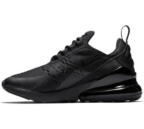 Nike Air Max 270 Bg, Scarpe da Fitness, Black/Black-Total Orange, 37.5 EU