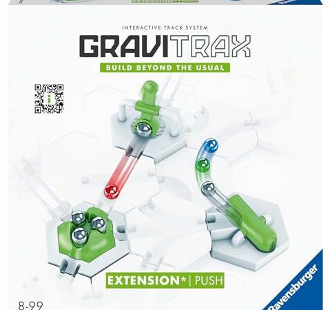 Ravensburger Gravitrax Push, Gioco Innovativo Ed Educativo Stem, 8+ Anni, Accessorio