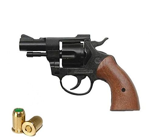 Revolver a Salve BRUNI Olympic Cal.380 | Top Firing | Nero