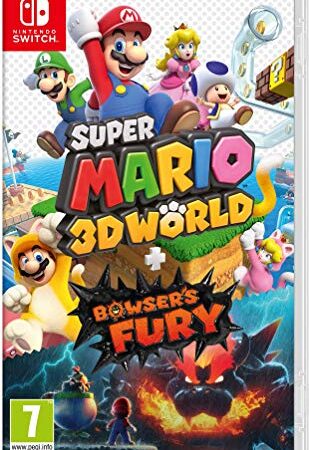 Super Mario 3D World + Bowser’S Fury - Videogioco Nintendo - Ed. Italiana - Versione su scheda