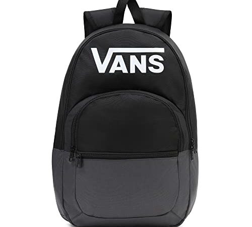 Vans Ranged 2, Zaino Unisex Adulto, Asfalto Nero, Taglia unica