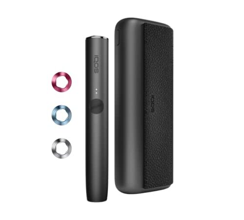 IQOS ILUMA PRIME Obsidian Black con Ring Set Sophisticated – Il livello superiore come alternativa valida alla Sigaretta